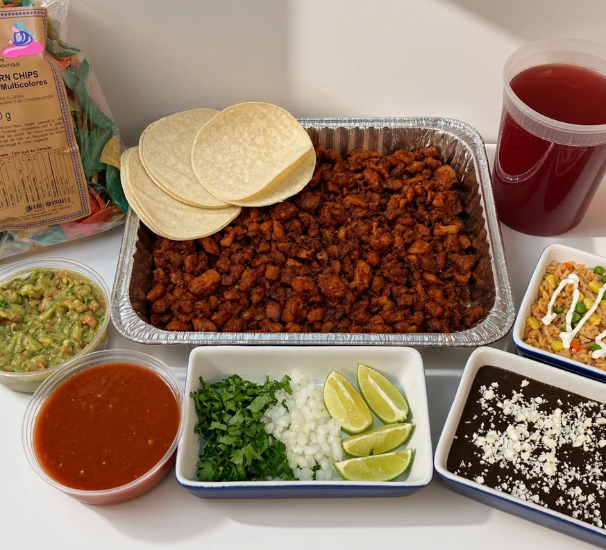 Mexican food to go from Tres Marias in Marda Loop, Calgary