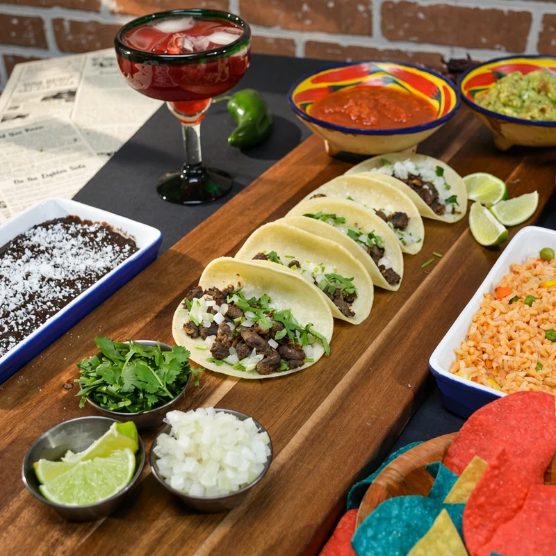Hot tacos made fresh daily at Tres Marias in Marda Loop, Calgary